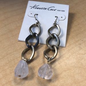 Kenneth Cole Crystal Drop Earrings
